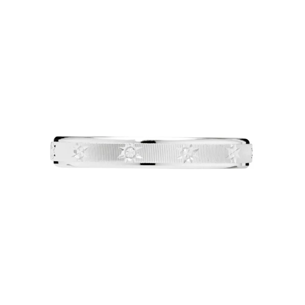 Alliance Pricilia Ruban Plat Or Blanc