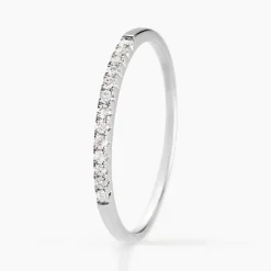 Alliance Pristina Or Blanc Diamant