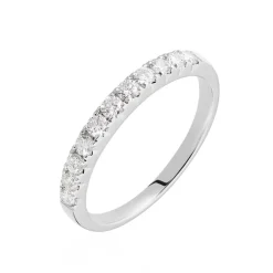 Alliance Pristina Or Blanc Diamant
