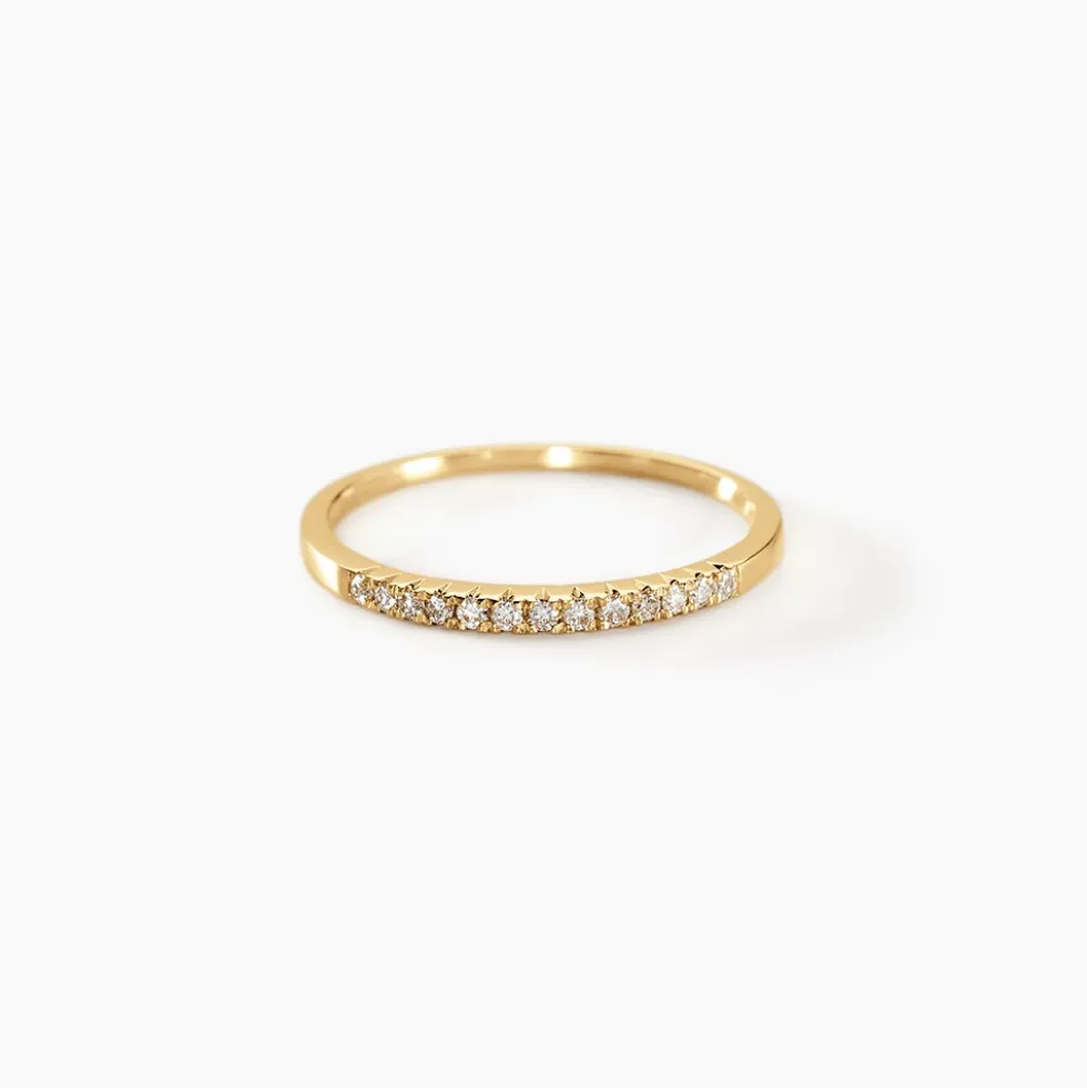 Alliance Pristina Or Jaune Diamant