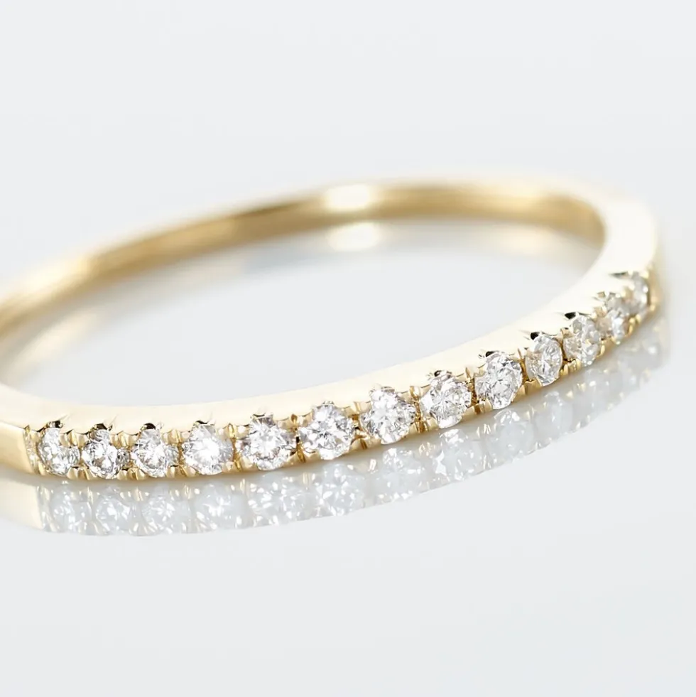 Alliance Pristina Or Jaune Diamant