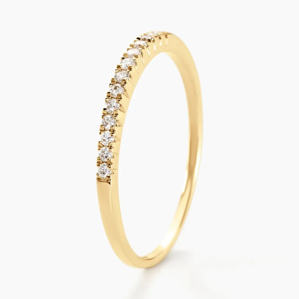Alliance Pristina Or Jaune Diamant