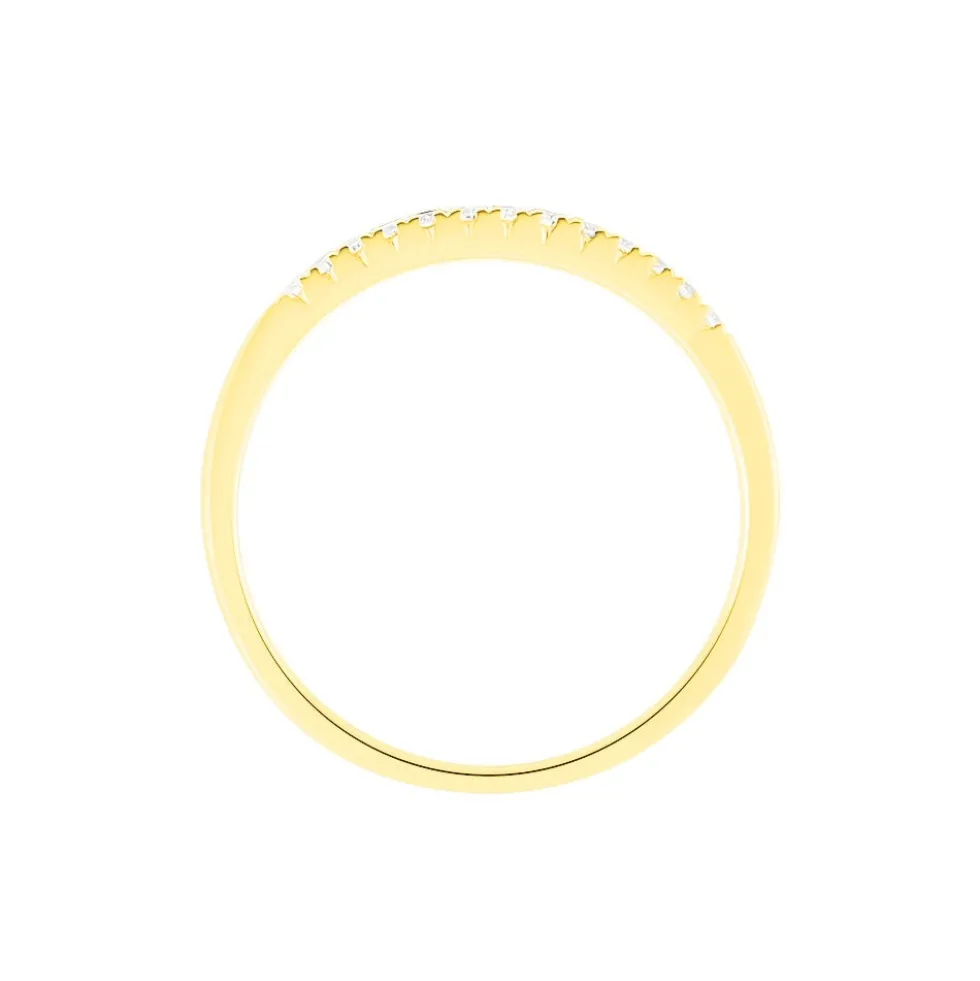 Alliance Pristina Or Jaune Diamant