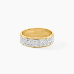 Alliance Raphie Ruban Plat Or Bicolore