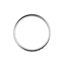 Alliance Satine Diamantee Ruban Plat Or Blanc