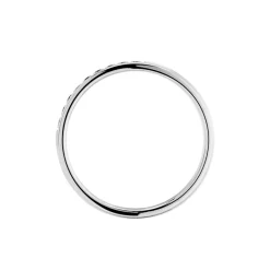 Alliance Serti Pave Or Blanc Diamant