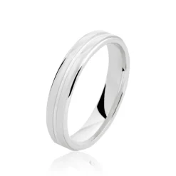 Alliance Shalena Ruban Plat Or Blanc