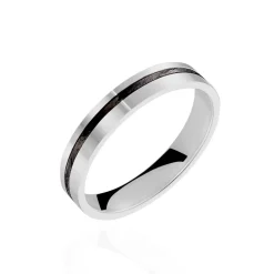 Alliance Telio Ruban Plat Or Blanc