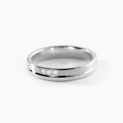 Alliance Velina Or Blanc Diamant