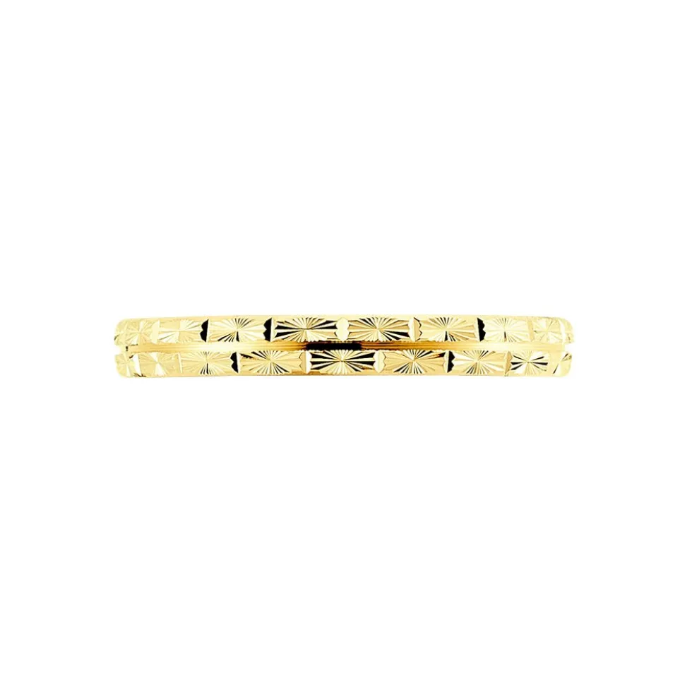 Alliance Zalia Demi Jonc Classique Or Jaune