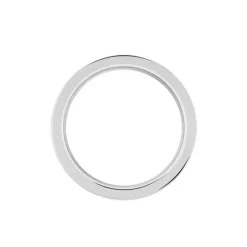 Bague Acier Blanc