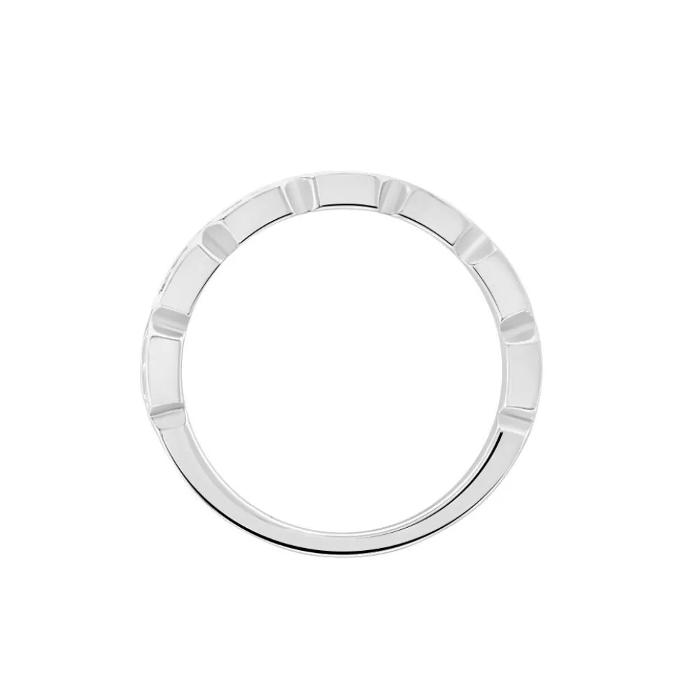 Bague Adali Argent Blanc Oxyde De Zirconium