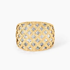 Bague Adonijah Or Bicolore