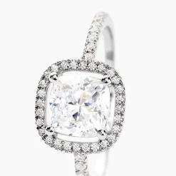 Bague Adrienne Or Blanc Oxyde De Zirconium