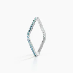 Bague Aeselya Argent Blanc Oxyde De Zirconium