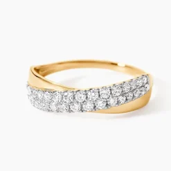 Bague Aglae Or Jaune Oxyde De Zirconium