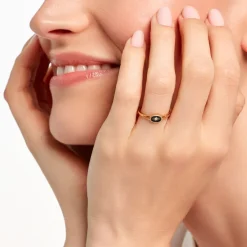 Bague Alerya Plaqué Or Jaune Oxyde De Zirconium