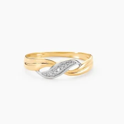 Bague Amayas Or Bicolore Diamant