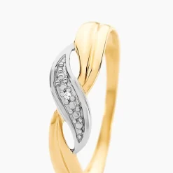 Bague Amayas Or Bicolore Diamant