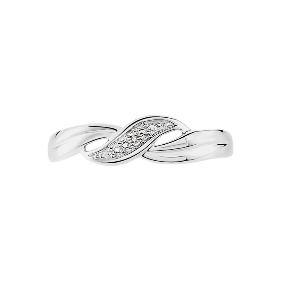 Bague Amayas Or Blanc Diamant