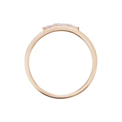 Bague Andrew Argent Rose Oxyde De Zirconium Rose