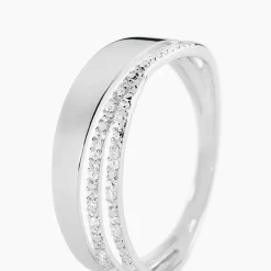 Bague Angele Or Blanc Diamant