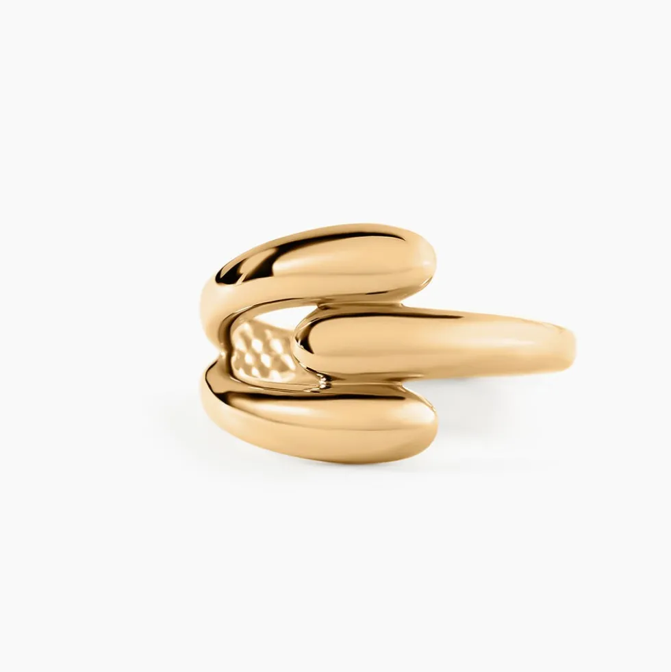 Bague Anselma Plaqué Or Jaune