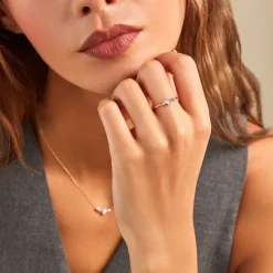 Bague Antigonus Or Jaune Diamant Synthétique