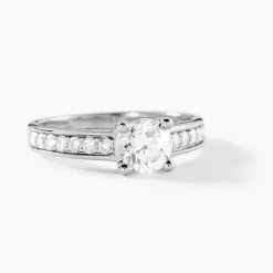 Bague Aramis Ld Platine Blanc Diamant Synthétique