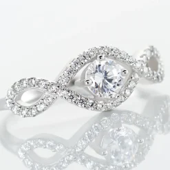 Bague Argent Katerina Oxydes De Zirconium