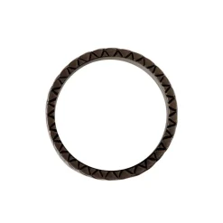 Bague Argent Noir