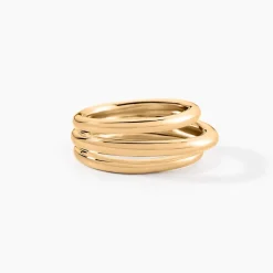 Bague Ariane Plaqué Or Jaune
