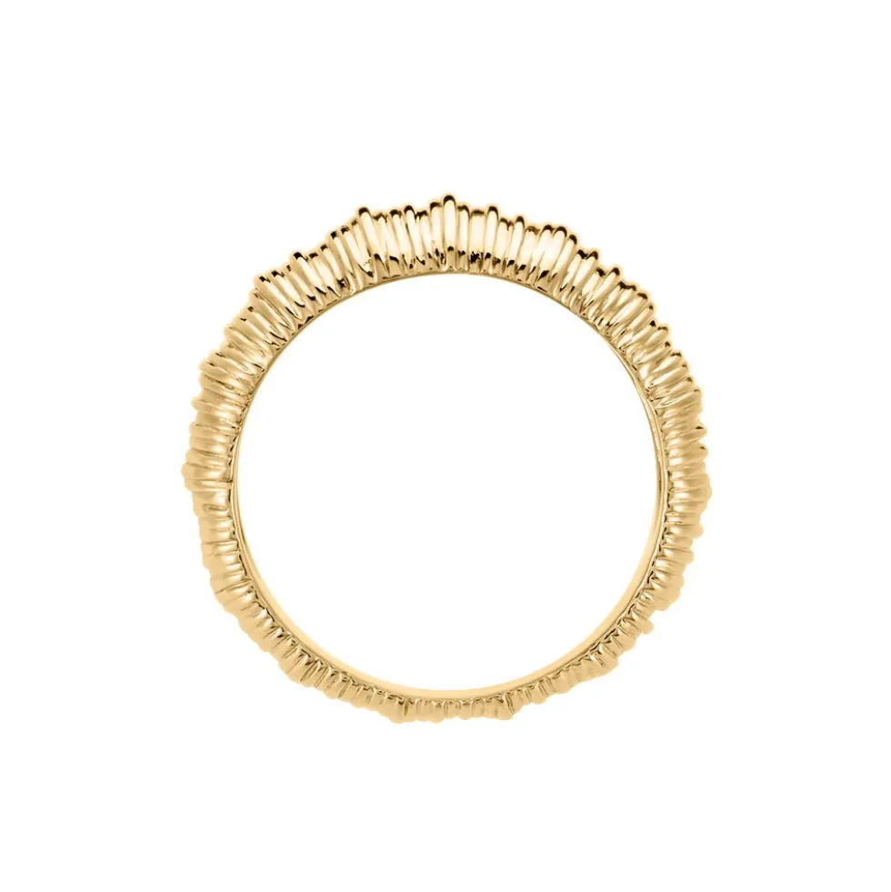 Bague Ariane Plaqué Or Jaune