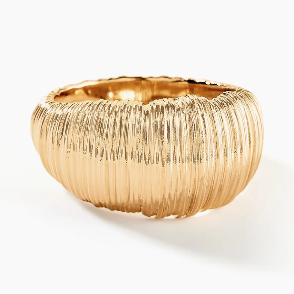 Bague Ariane Plaqué Or Jaune