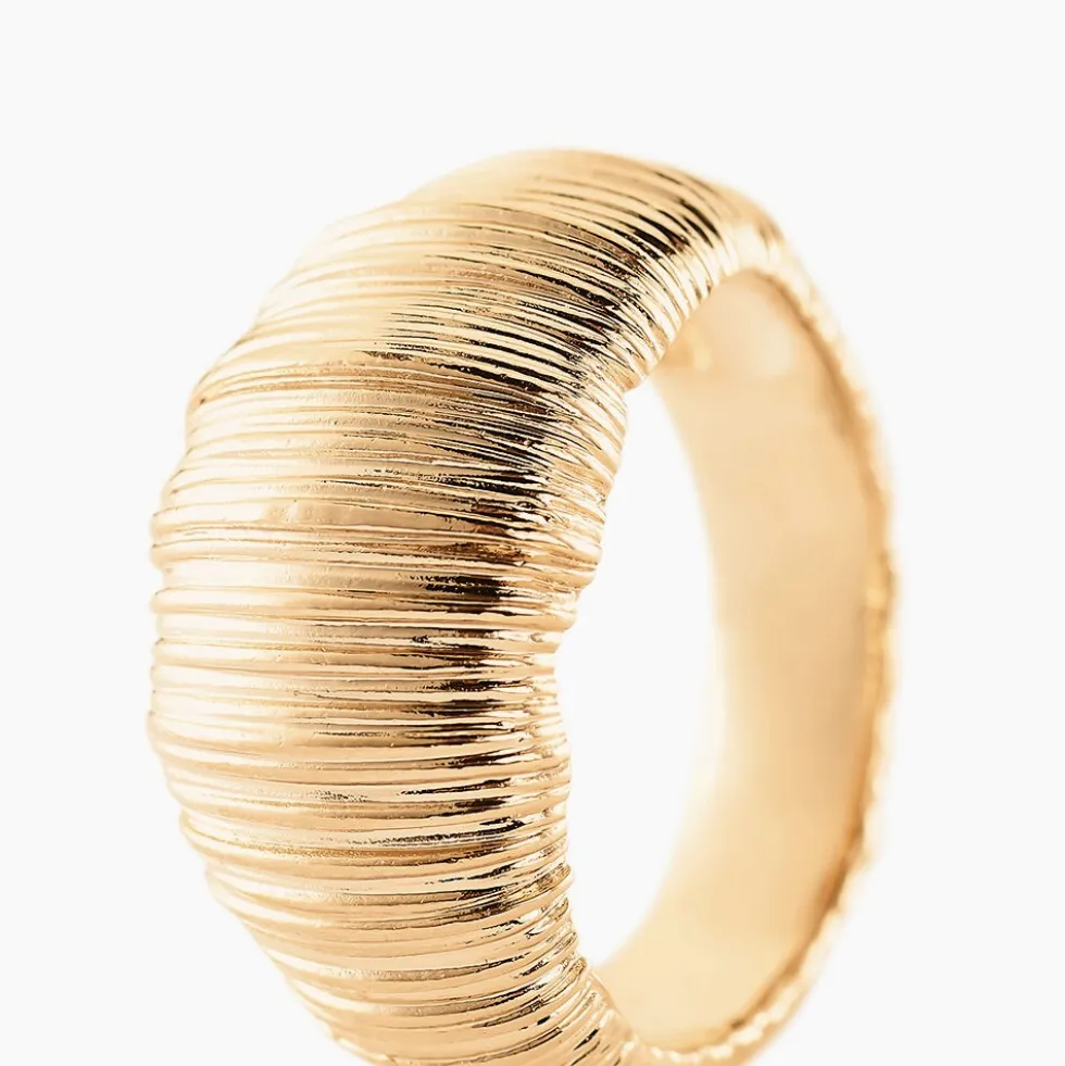 Bague Ariane Plaqué Or Jaune