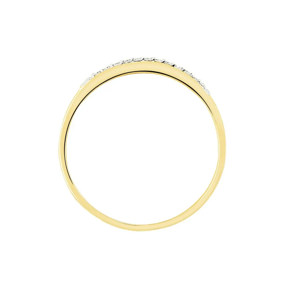 Bague Arslane Or Jaune Diamant