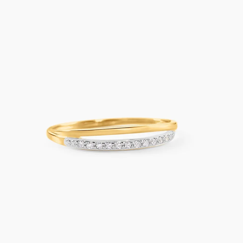 Bague Arslane Or Jaune Diamant