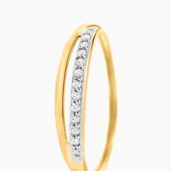 Bague Arslane Or Jaune Diamant