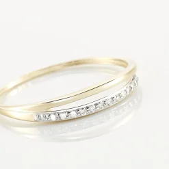 Bague Arslane Or Jaune Diamant