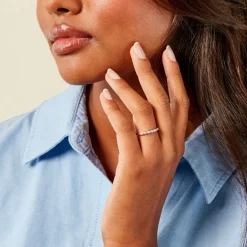 Bague Astrea Argent Blanc Oxyde De Zirconium