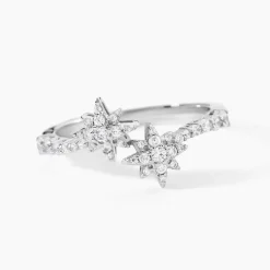 Bague Astria Argent Blanc Oxyde De Zirconium