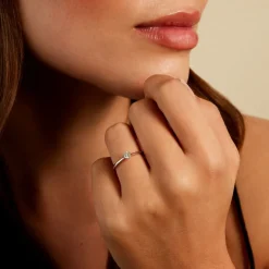 Bague Athena Platine Blanc Diamant
