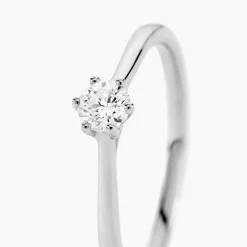 Bague Athena Platine Blanc Diamant