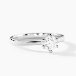Bague Athena Platine Blanc Diamant