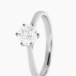 Bague Athena Platine Blanc Diamant