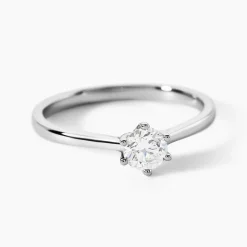 Bague Athena Platine Blanc Diamant