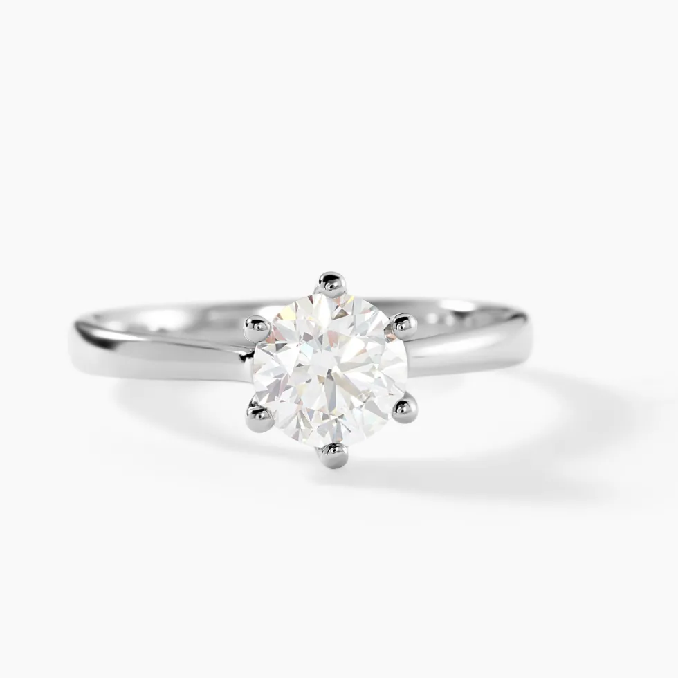 Bague Athena Platine Blanc Diamant