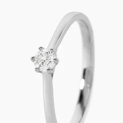 Bague Athena Platine Blanc Diamant
