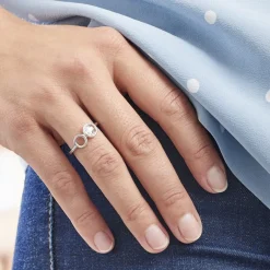 Bague Bastiano Argent Blanc Oxyde De Zirconium