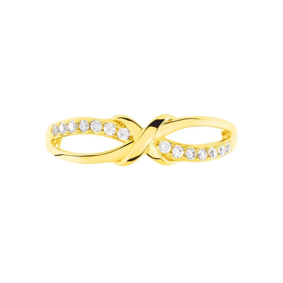 Bague Celien Or Jaune Oxyde